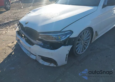 2017 BMW 540I из США, поврежденный, VIN WBAJE5C37HG478490